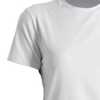 Camiseta Antiviral Feminina Manga Curta Branco Tamanho GG - Imagem 3