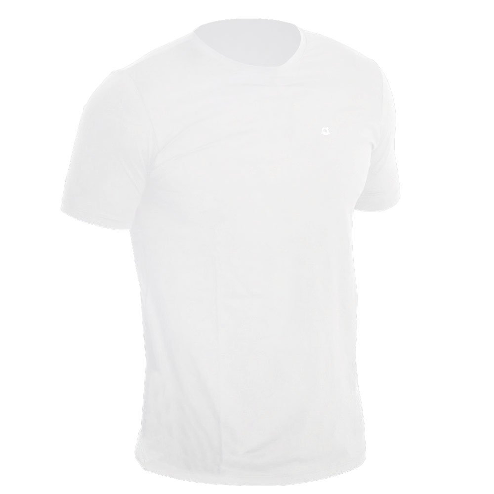 Camiseta Antiviral Masculina Manga Curta Branca Tamanho GG - Imagem zoom