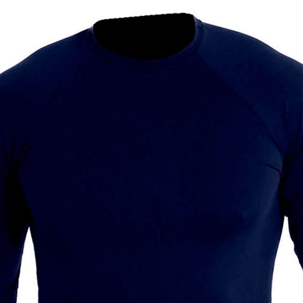 Camisa Compressão Longa Masculina Outbreak Azul Surty