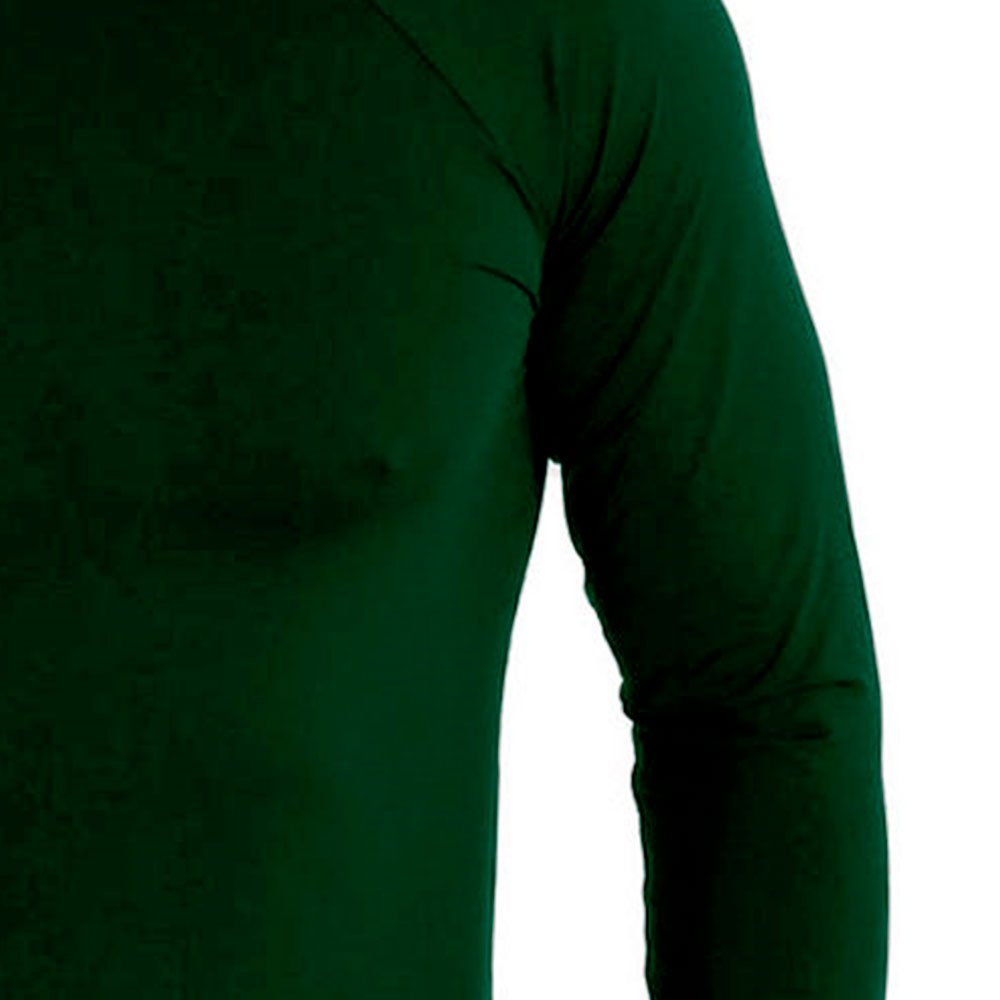 Camiseta Antiviral Masculina Manga Longa Chromaliquido Clocami Pa P Verde