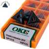 Inserto Pastilha TNMG 160404-ZEF OP1315 - 10 PCS - OKE - Imagem 1