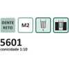 Alargador Manual Para Cones 1:10 10mm x 25mm Arraste Quadrado Dente Reto - Imagem 3