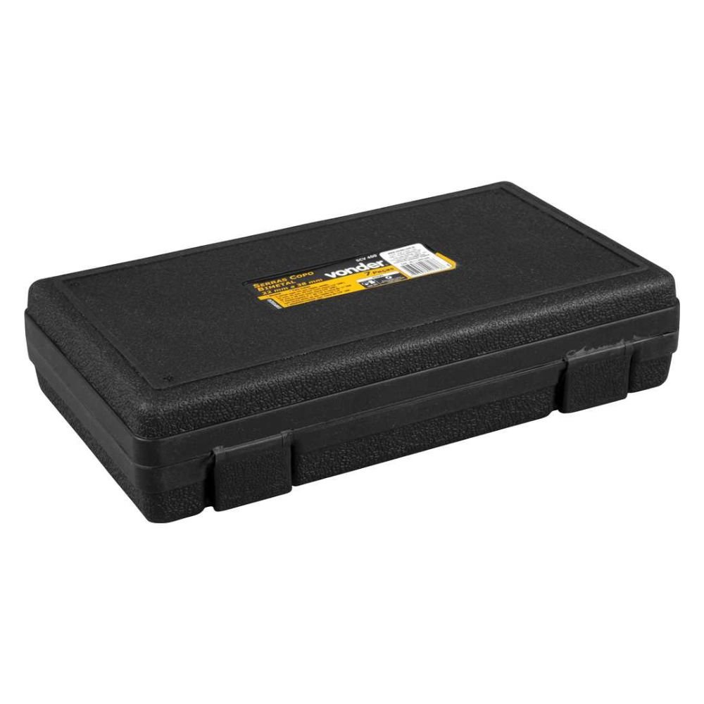 Jogo de Serras Copo Bimetal HSS com 7 Peças SCV-400 VONDER-3511000040  - Imagem