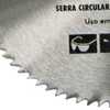 Disco de Serra Circular em Aço Carbono de 4.3/8 Pol. com 80 Furos para Madeira - Imagem 5