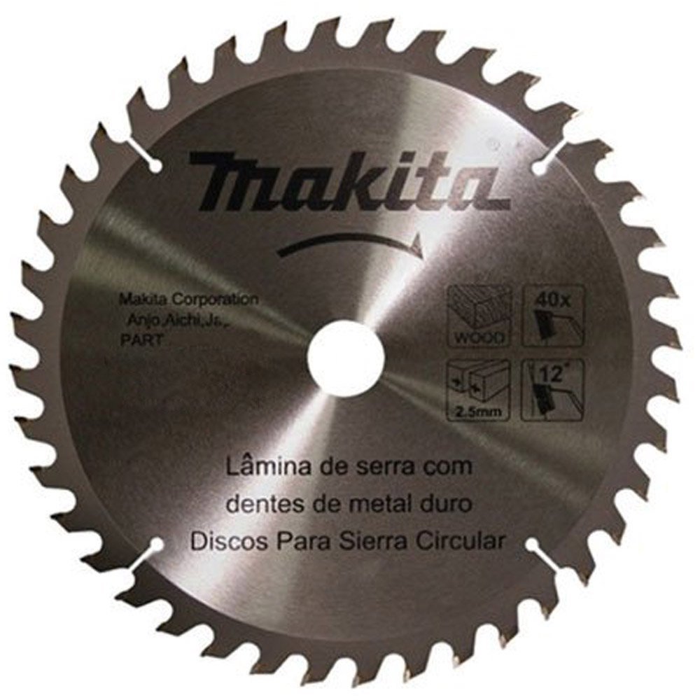 Disco de Serra 165 x 20mm com 40 Dentes para Madeira-MAKITA-D-51328