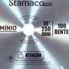 Disco de Alumínio 10 Pol. 250mm 100 Dentes - Imagem 4