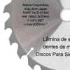Discos de Serra de Metal Duro 24 Dentes 185 X 20mm 10 Unidades - Imagem 5