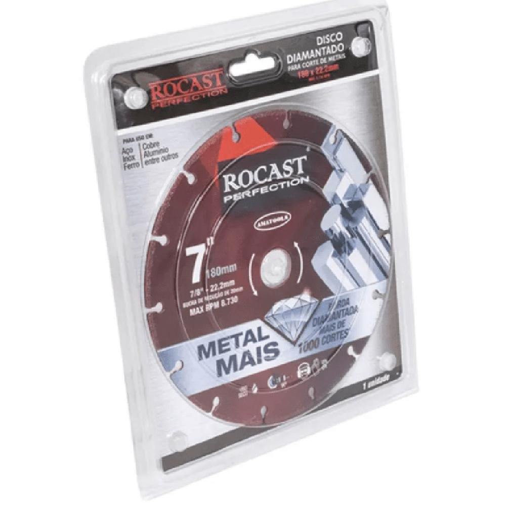 Disco Diamantado para Corte de Metais – ROCAST-ROCAST-259927