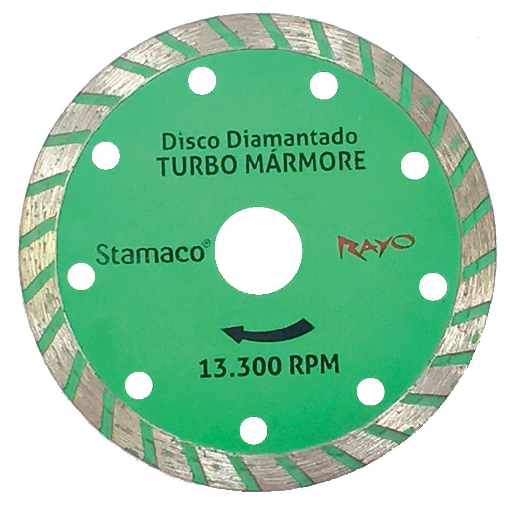 Disco Diamantado Rayo Mármore 4 3/8 Pol.-STAMACO-4424
