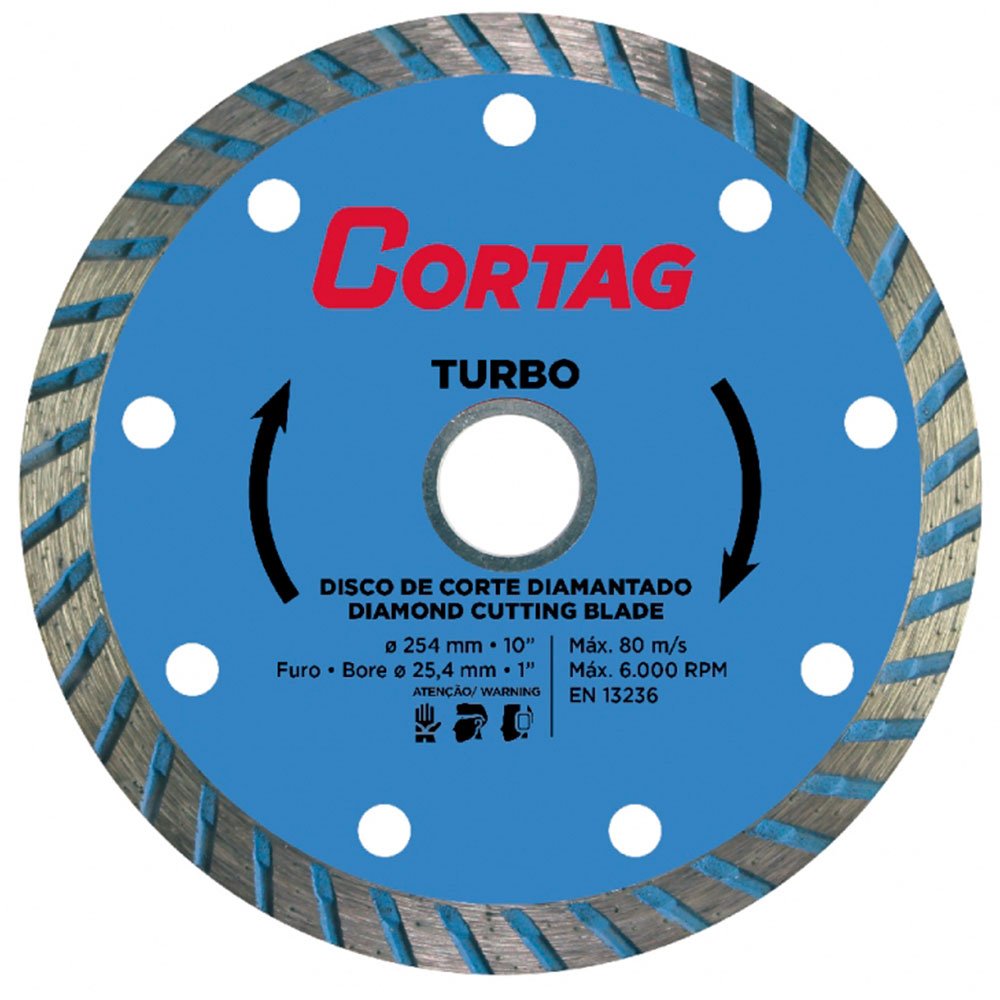 Disco de Corte Diamantado Turbo Flex 115mm-CORTAG-61549