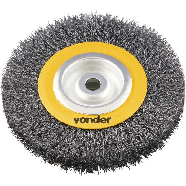 Escova circular 6 Pol. x 3/4 Pol. x 1/2 Pol.  (152 mm x 19,1 mm x 12,7 mm) VONDER-VONDER-6325634120
