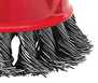 Kit com 21 Escovas de Aço tipo Copo Torcida 2.1/2Pol. Rosca M14 MTX-K6086 - Imagem