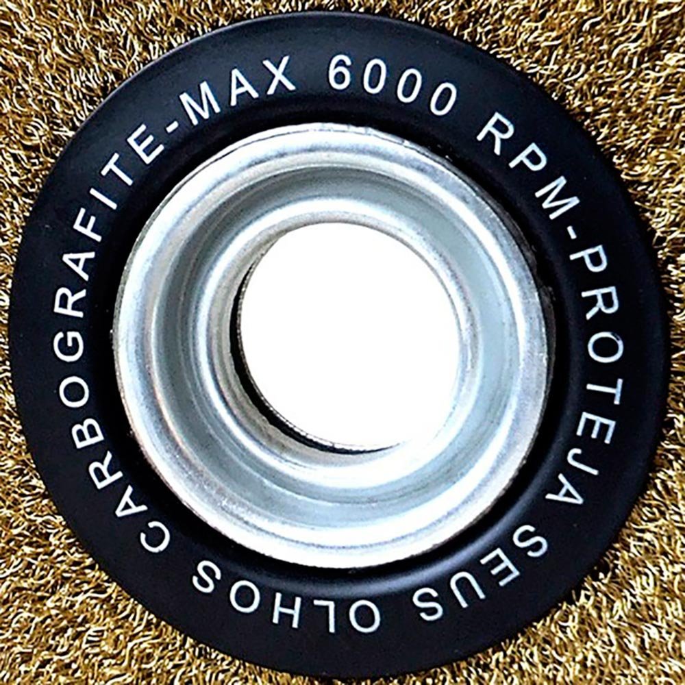 Escova de Aço Circular Ondulada 6x3/4 Pol. - Imagem zoom