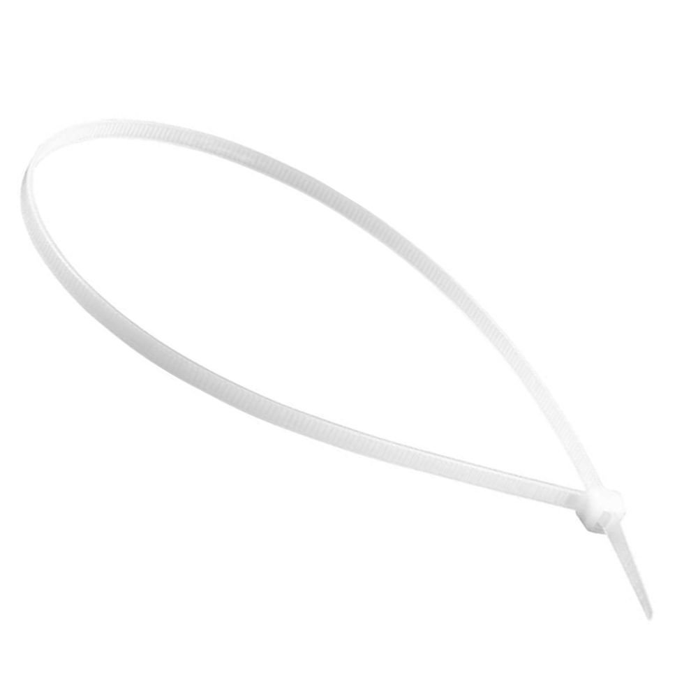 Abraçadeira de nylon branca 400 mm x 4,8 mm VONDER - Imagem zoom