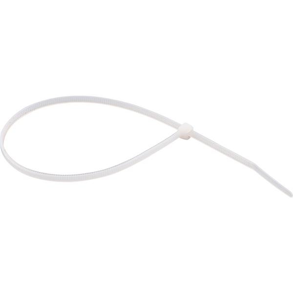 Abraçadeira de nylon branca 280 mm x 3,6 mm VONDER - Imagem zoom