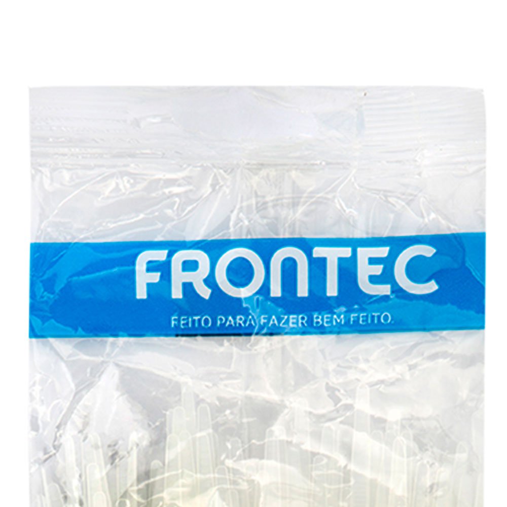 Abraçadeira Nylon Transparente Frontec 151X3,70mm 50 Peças
