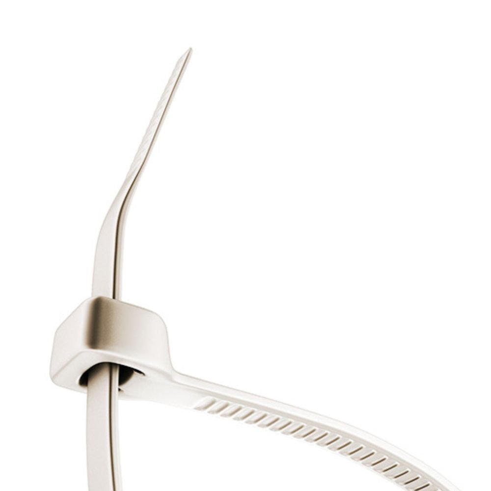 Abraçadeira Nylon 3,5x150mm Natural com 100 peças SFORPLAST-1519 - Imagem