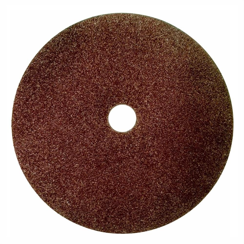Disco de Lixa em Fibra Polegadas 4 1/2" Diâmetro 115mm Grão 120 Cor Vermelho Óxido de Alumínio-Corsim-191019