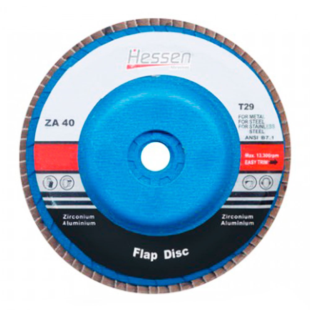 Disco Flap 115 x 22 mm Grão 80 com Suporte de Plástico - Imagem zoom