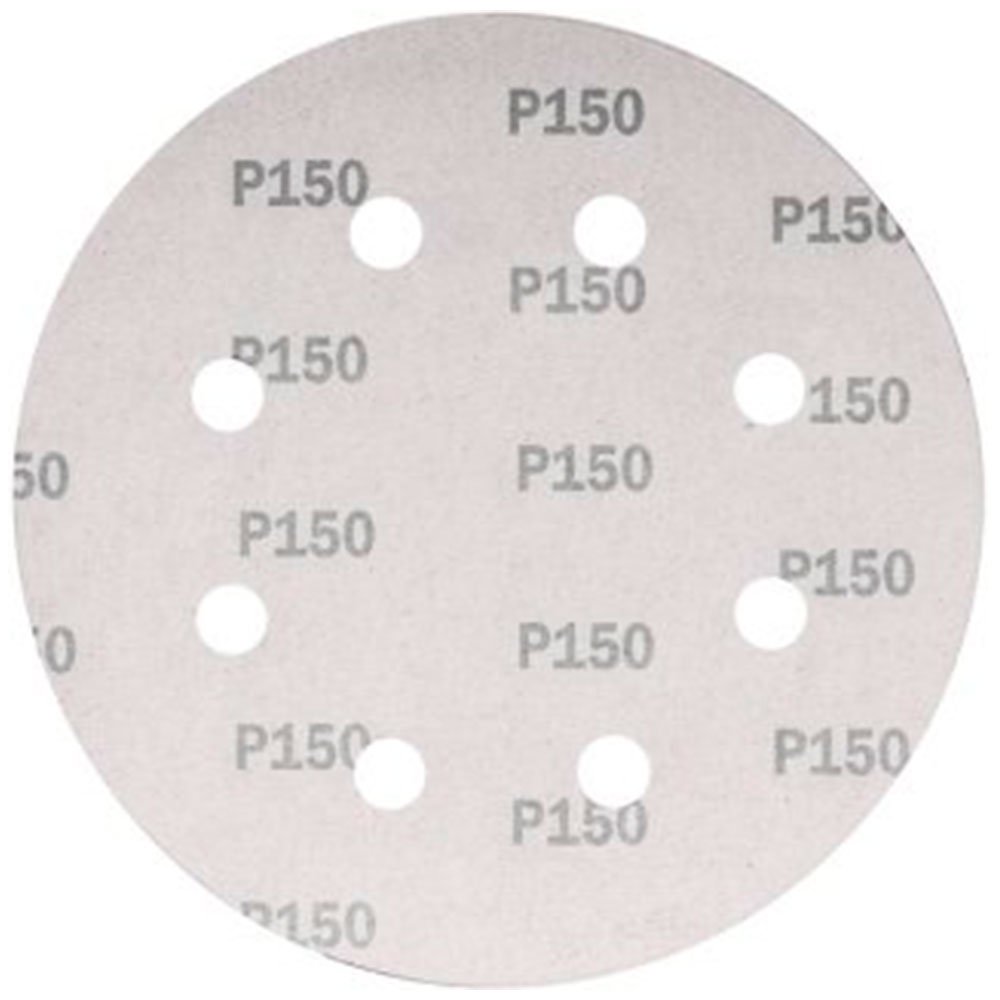 Disco de Lixa com 180mm Grão 150 com 10 unidades - Imagem zoom