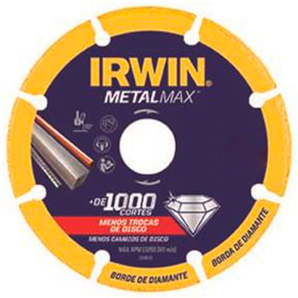 Disco de Corte Diamantado MetalMax 9 Pol.-IRWIN-1998847