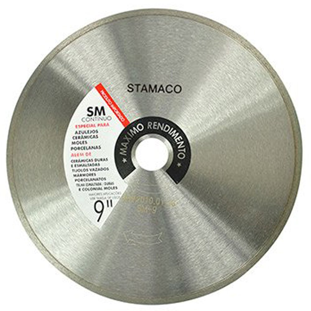 Disco Diamantado de Corte SM 9 Pol. 230mm para Porcelanato - Imagem zoom
