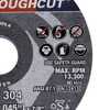 Disco de Corte Toughcut 4-1/2 x 3/64 x 7/8 Pol. para Metal e Aço Inox - Imagem 3