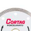 Disco de Corte Diamantado Turbo Porcelanato 110mm - Imagem 3