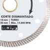 Disco de Corte Diamantado Turbo Porcelanato 110mm - Imagem 5