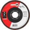 Disco de desbaste/acabamento flap-disc cônico 4.1/2 Pol. grão 50 costado de fibra NOVE54 - Imagem 1