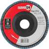 Disco de desbaste/acabamento flap-disc reto 4.1/2 Pol. grão 40 costado plástico NOVE54 - Imagem 1
