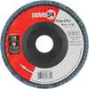 Disco de desbaste/acabamento flap-disc reto 4.1/2 Pol. grão 80 costado plástico NOVE54 - Imagem 1