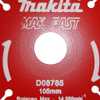 Disco de Corte Mak Fast Segmentado para Concreto 105mm - Imagem 2
