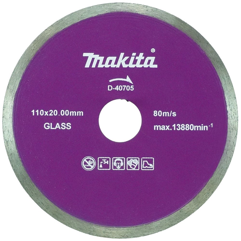 Disco de Corte Contínuo para Vidro 110 x 20mm-MAKITA-D-40705