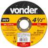 Disco de corte 115 mm x 3,2 mm x 22,23 mm DCV VONDER - Imagem 1