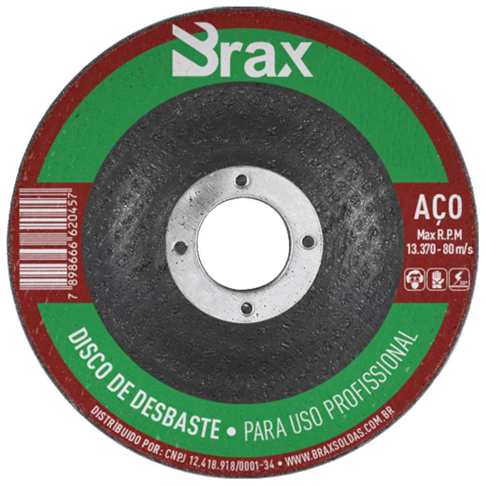 Disco de Desbaste 4.1/2 Pol.-BRAX-31789