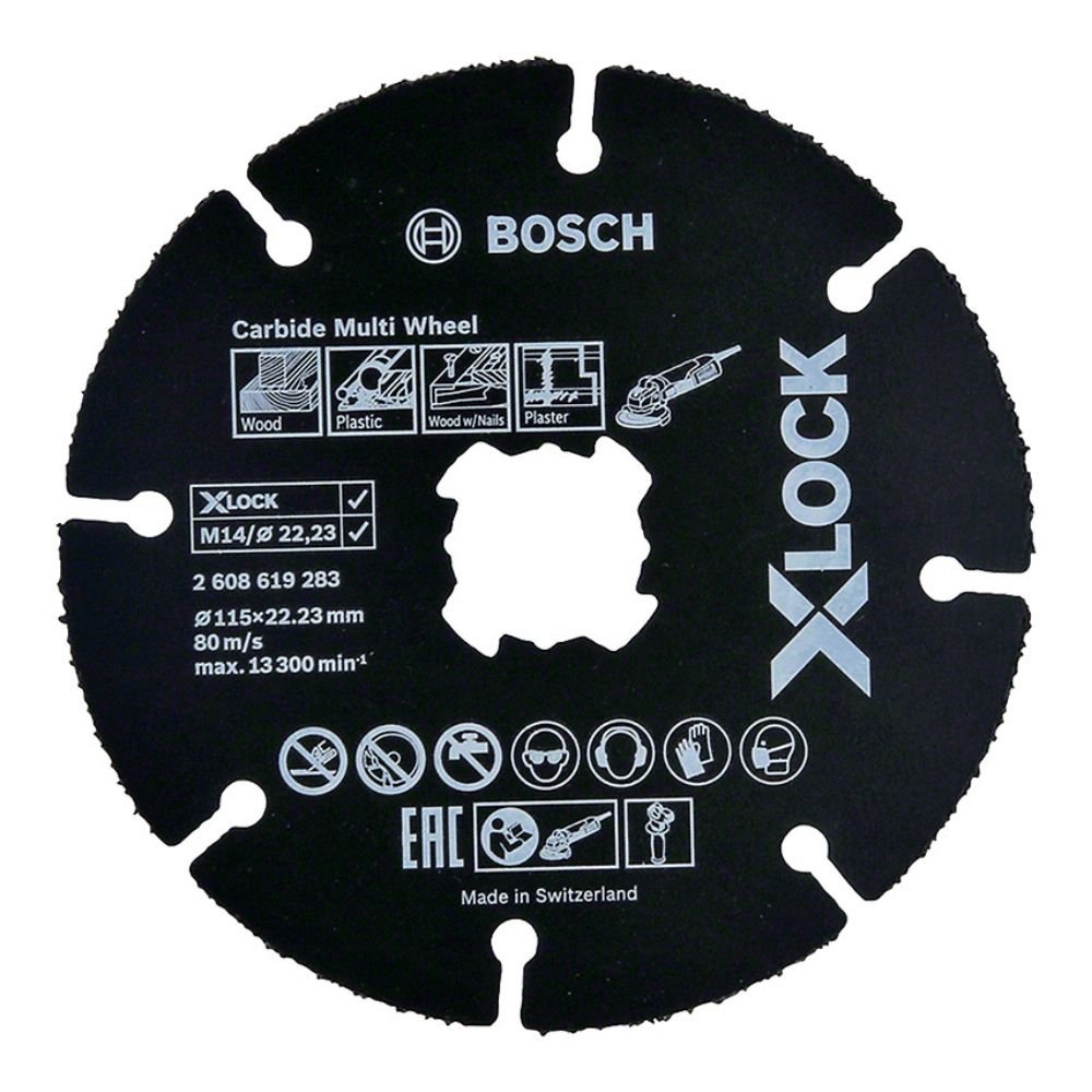 Disco de Corte X-LOCK Carbide Multi-Wheel 115mm - Imagem zoom