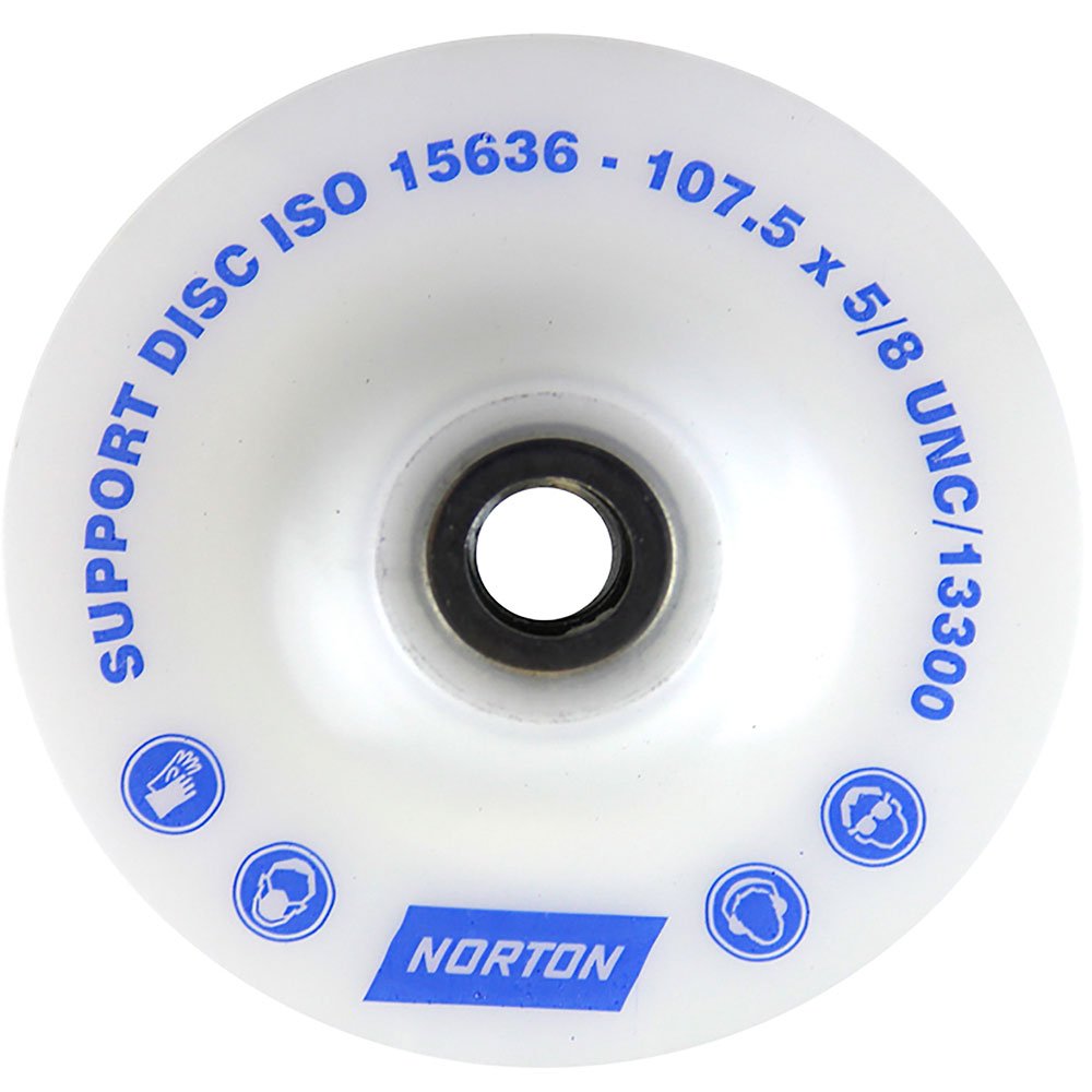 Suporte de Nylon 115mm x 5/8 Pol. para Discos de Fibra - Imagem zoom