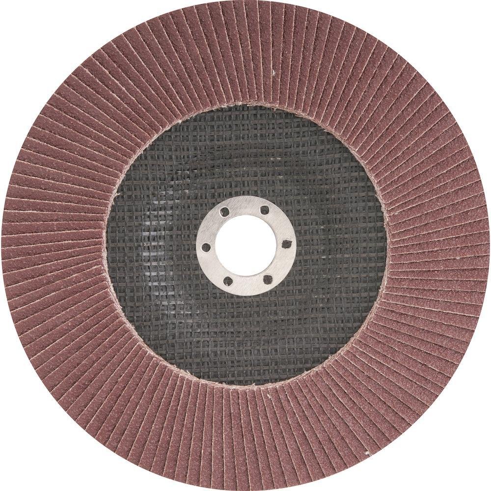 Flap Disc 4.1/2  G80 Costado Fibra Reto Para Aço Carbono - N - Imagem zoom