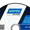 Disco de Corte BNA 12 115 x 1,0 x 22,23mm com 50 Peças Norton 166292 - Imagem 4