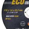 Disco de Corte Eco Inox 178 X 1,6 X 22,2mm - Imagem 4