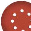 Disco de Lixa Vermelha Grão 120 125mm com 50 Peças - Imagem 3