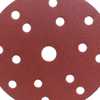 50 Discos de Lixa Vermelha Grão 240 150mm - Imagem 4