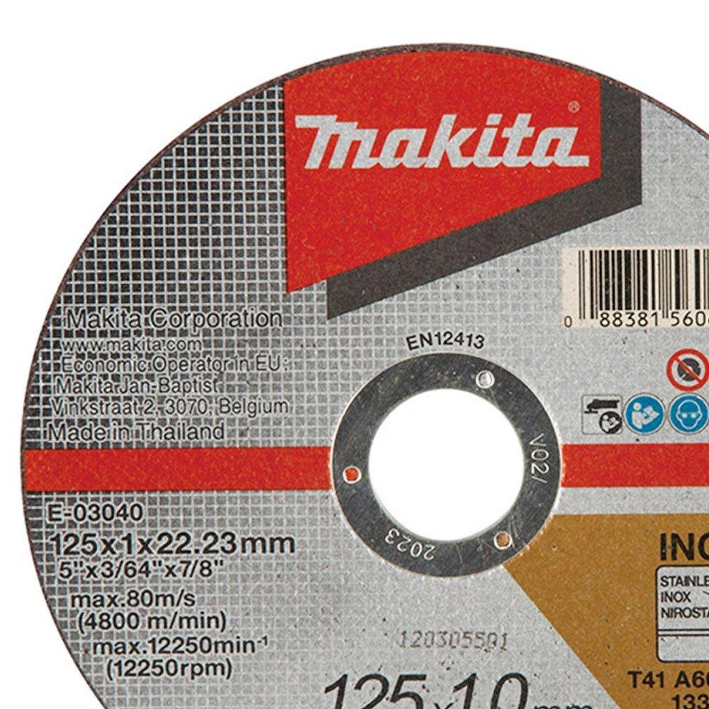 MAKITA Disco METAL Corte 125 x 3,2 mm