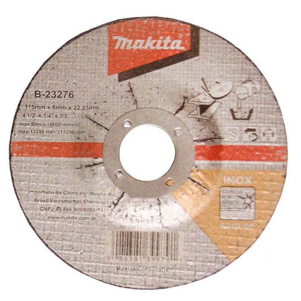 Disco de Desbaste para Aço Inox 115mm - Imagem zoom