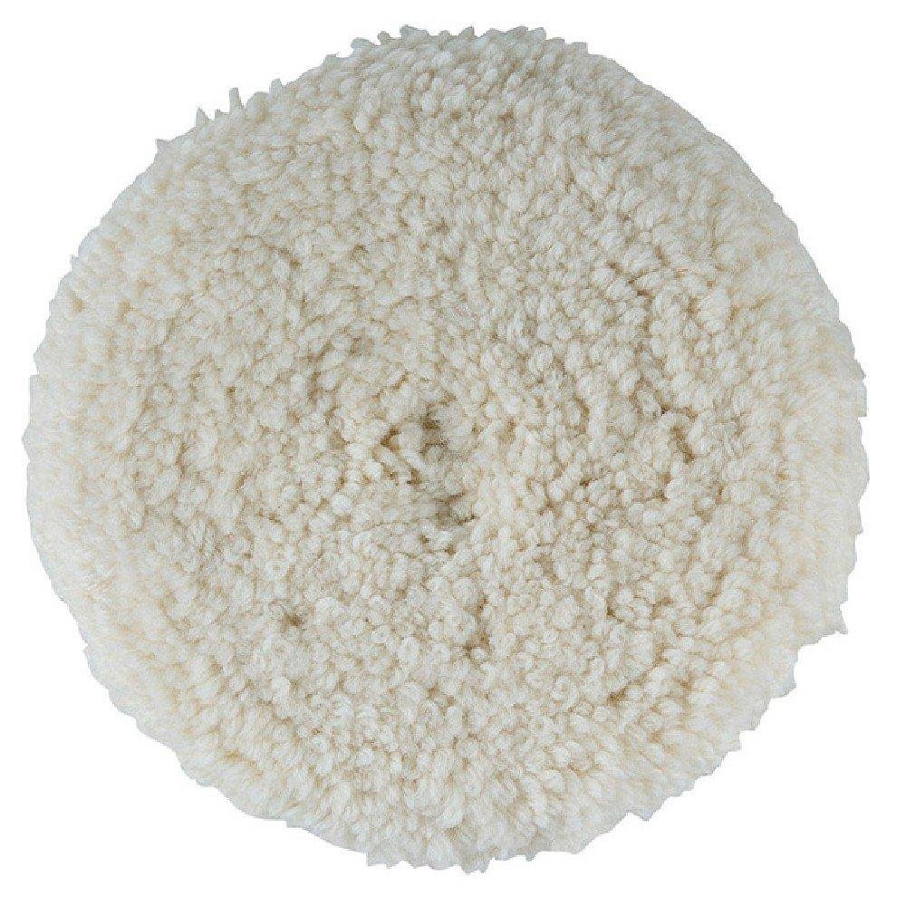 Boina de Lã Dupla Face Branca 230mm para Polimento - Imagem zoom