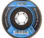 Kit com 11 Discos Flap Abrasivo para Desbaste de Alumínio 4.1/2' 115x22,23mm Grão 40 FORTG-K5860 - Imagem