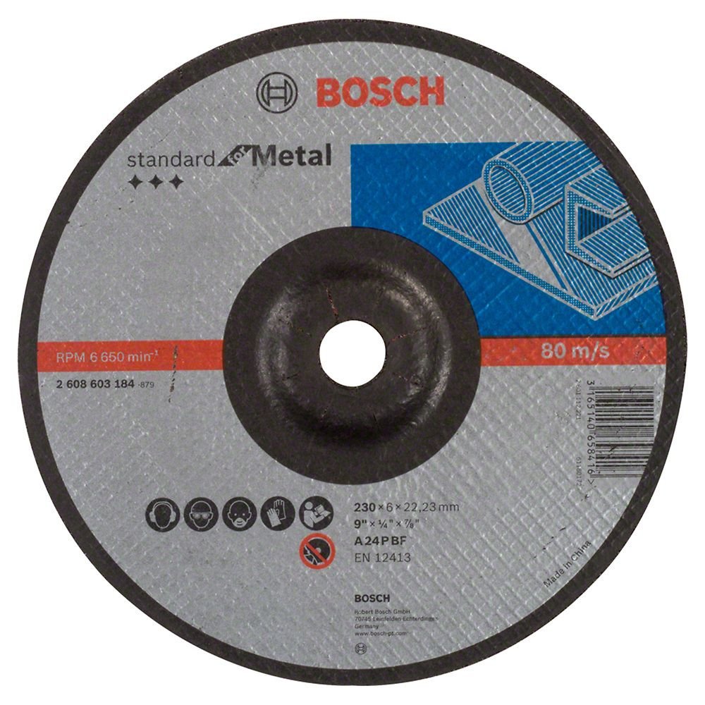 Disco de Desbaste Standard para Metal 230mm - Imagem zoom
