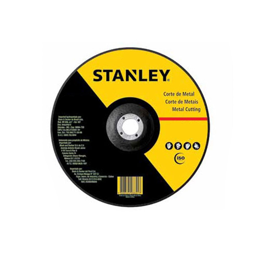 Disco Abrasivo de Corte para Inox 9 Pol. -STANLEY-STA8069