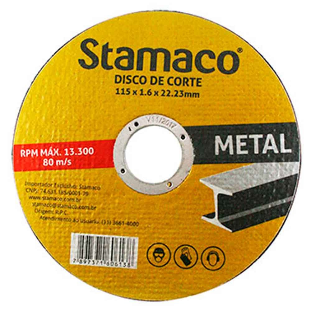 Disco de Corte de 115 x 22,23 mm para Metal - Imagem zoom